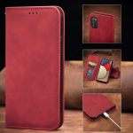 Elegantna Flip Torbica - Samsung Galaxy A02s - rdeča - 02 | Poceni-Ovitki.si