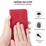 Elegantna Flip Torbica - Samsung Galaxy A02s - rdeča - 08 | Poceni-Ovitki.si