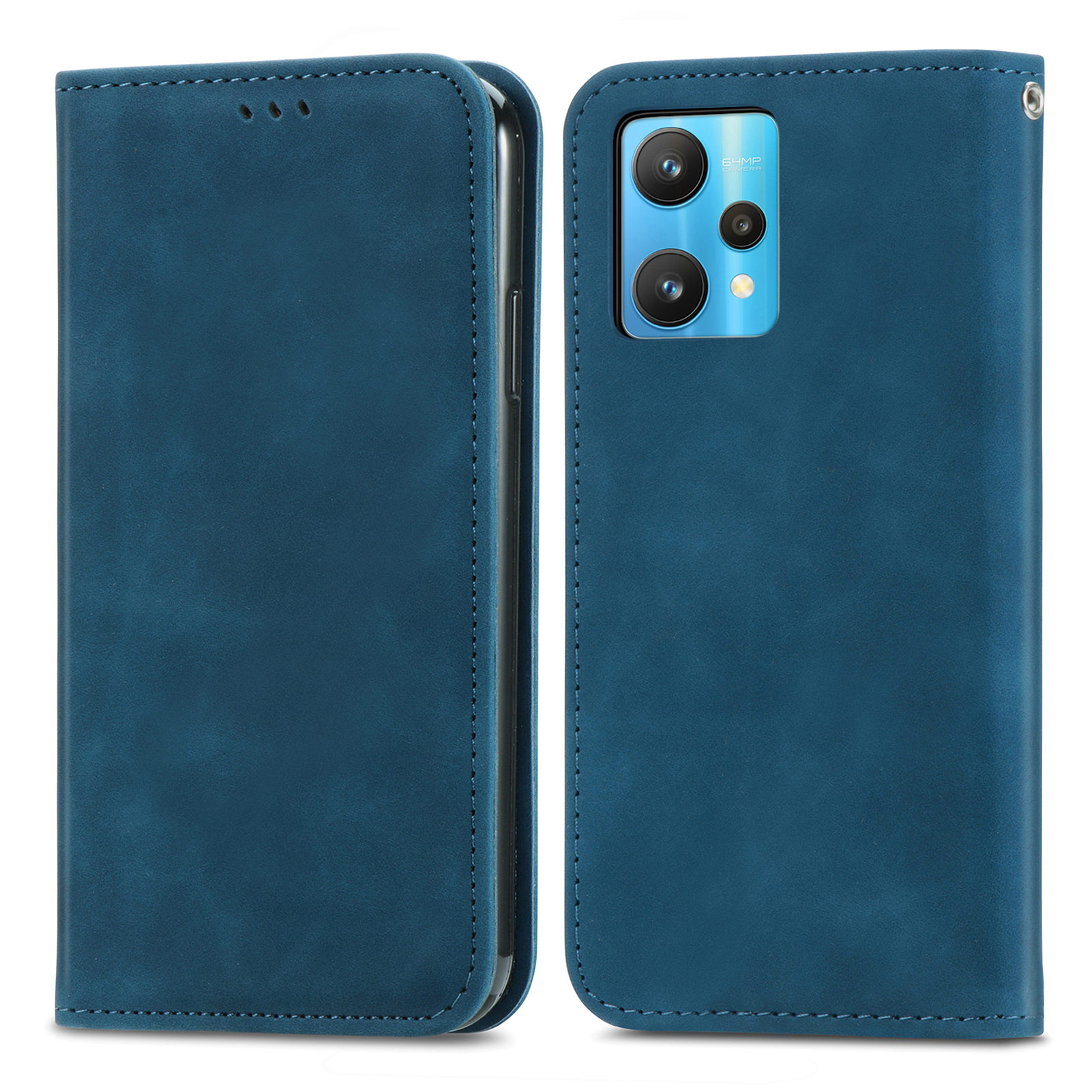 Elegantna_Flip_Torbica-Realme_9_Pro-modra-01 | Poceni-Ovitki.si