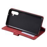 Elegantna_flip_line_torbica-Samsung_Galaxy_A14_5G-rdeca-8 | Poceni-Ovitki.si