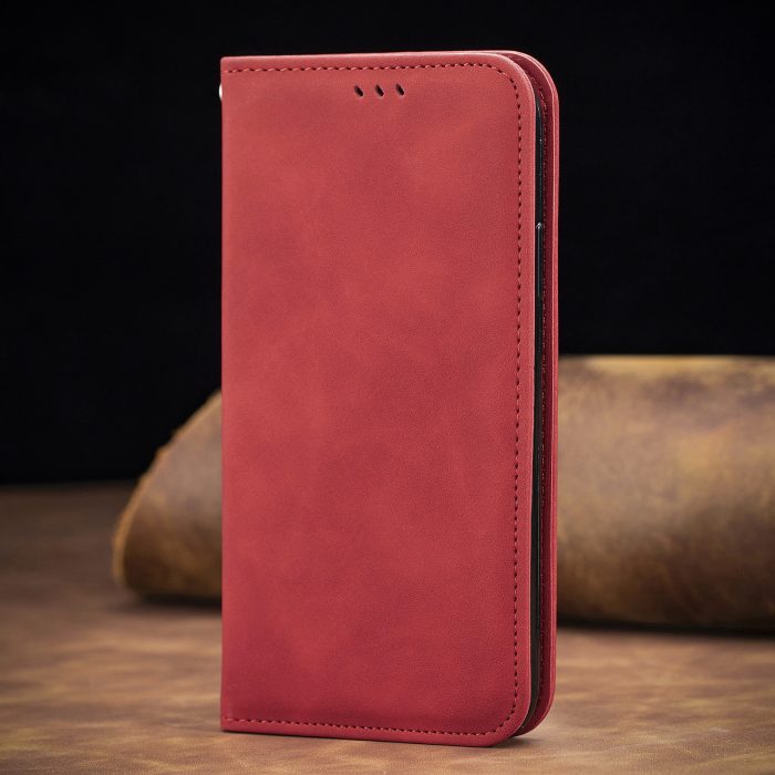 Elegantna_Flip_Torbica-Xiaomi_Redmi_12_5G-rdeca-01 | Poceni-Ovitki.si