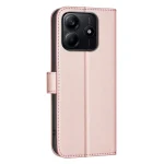 Coushin_Flip_torbica-Xiaomi_Redmi_Note_14_4G-roza-zlata-3 | Poceni-Ovitki.si