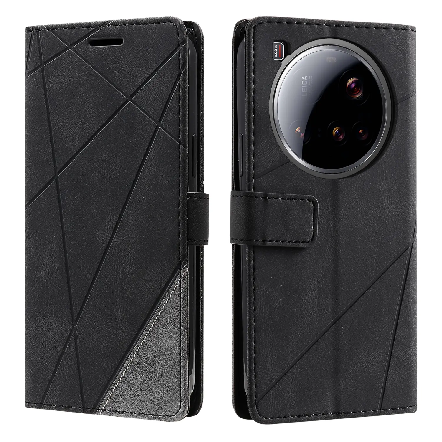 Elegantna_flip_line_torbica-Xiaomi_15_Ultra-crna-1 | Poceni-Ovitki.si
