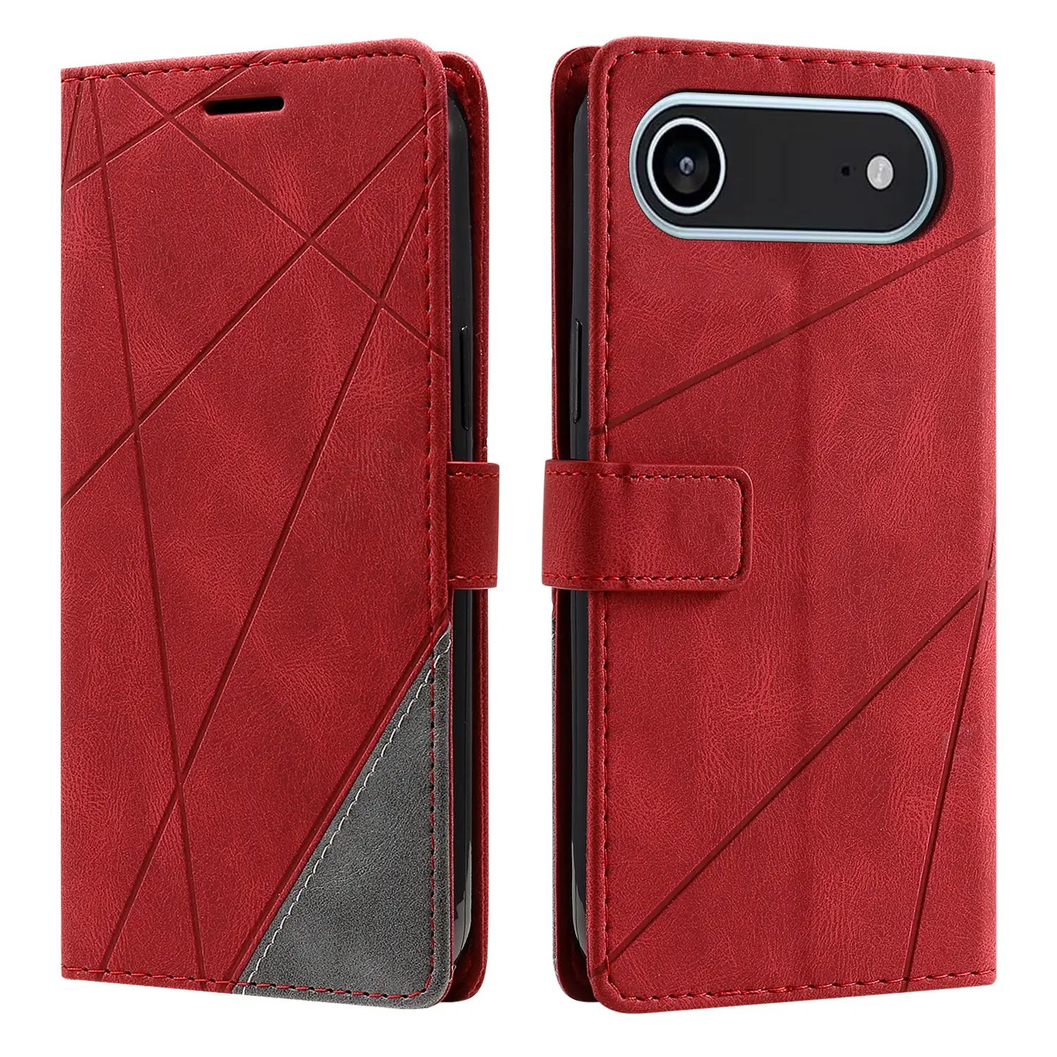 Elegantna_flip_line_torbica-iPhone_17_Air-rdeca-1 | Poceni-Ovitki.si