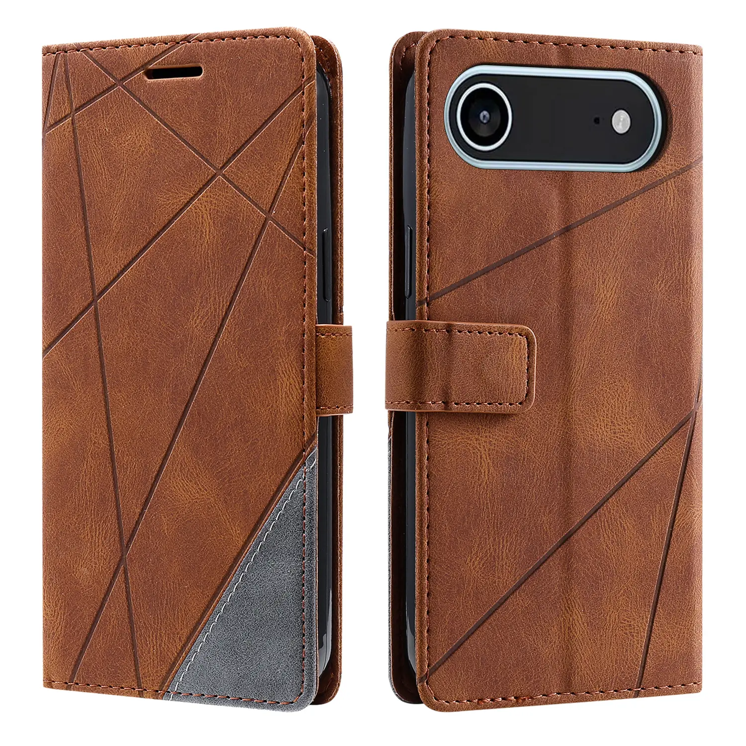 Elegantna_flip_line_torbica-iPhone_17_Air-rjava-1 | Poceni-Ovitki.si