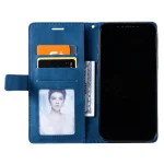 Elegantna_flip_line_torbica-Realme_14-modra-5 | Poceni-Ovitki.si