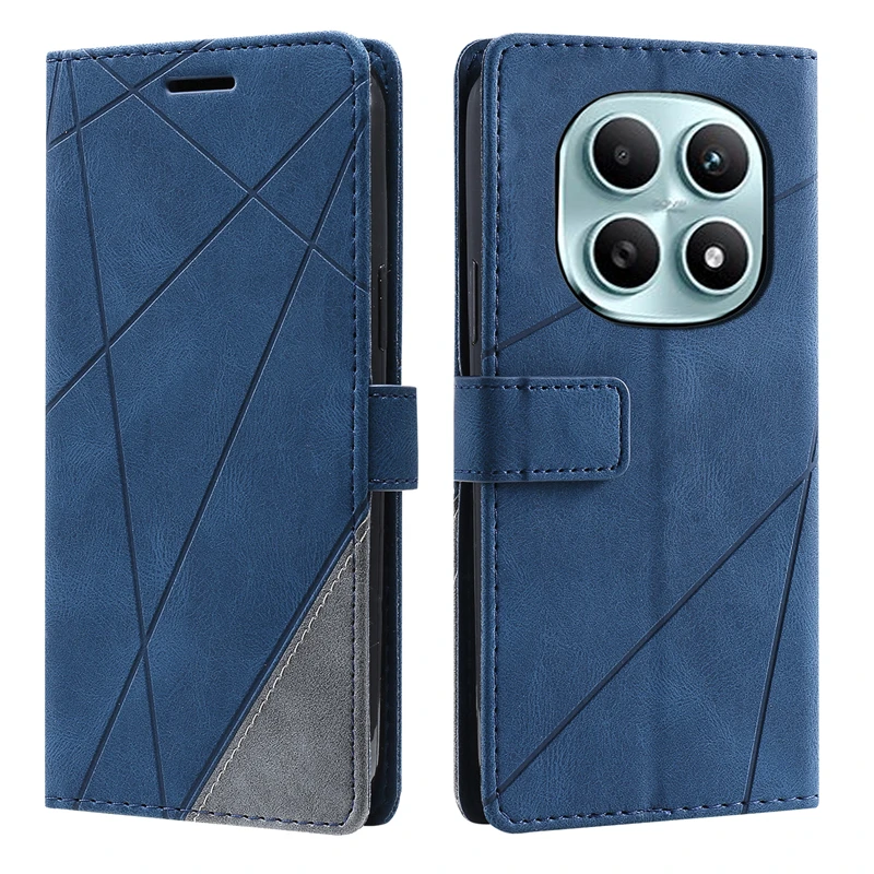 Elegantna_flip_line_torbica-Xiaomi_Redmi_Note_15_5G-modra-1 | Poceni-Ovitki.si