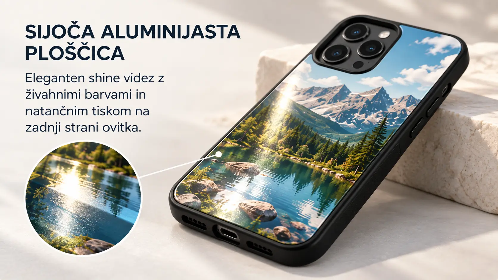 2D Shine – sijoča aluminijasta ploščica