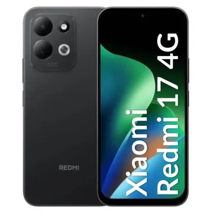 Black Xiaomi Redmi smartphone shown from both front and back, featuring a quad-camera module on the rear and a tall display reading 'Xiaomi Redmi 4G'.